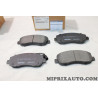 Jeu 4 plaquettes de frein Nissan Infiniti original OEM 4106000Q2H 41060-00Q2H