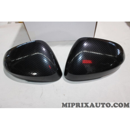 Jeu 2 coques de retroviseur avant carbon Nissan Infiniti original OEM KE9606P01C KE960-6P01C pour nissan juke F16 