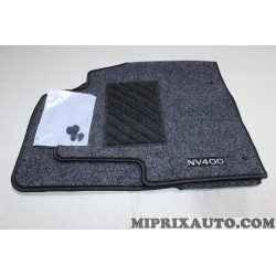 Tapis de sol sur mesure NV400 Nissan Infiniti original OEM KE746BZ521 KE746-BZ521 