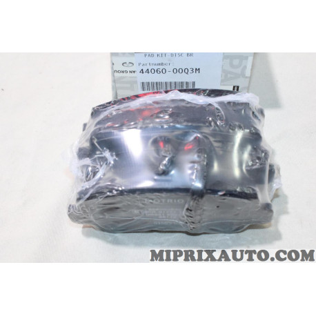 Jeu 4 plaquettes de frein Nissan Infiniti original OEM 4406000Q3M 44060-00Q3M 