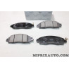Jeu 4 plaquettes de frein Nissan Infiniti original OEM D10605TA0B D1060-5TA0B