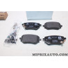 Jeu 4 plaquettes de frein Nissan Infiniti original OEM D40605JU0A D4060-5JU0A