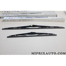 Jeu 2 balais essuie glace attache standard 650+450mm Nissan Infiniti original OEM KE28889990AG KE288-89990-AG 