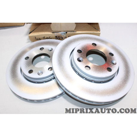 Jeu 2 disques de frein avant ventilé 280mm diametre Nissan Infiniti original OEM 402069341R 40206-9341R pour renault laguna 3 