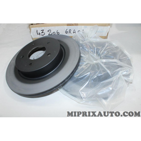Jeu 2 disques de frein arriere ventilé 292mm diametre Nissan Infiniti original OEM D32064CE0A D3206-4CE0A 432066RA0A 