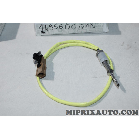 Sonde temperature de gaz echappement Nissan Infiniti original OEM 1495600Q1N 14956-00Q1N 