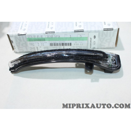 Feu clignotant de retroviseur Nissan Infiniti original OEM 261603VF5A 26160-3VF5A 