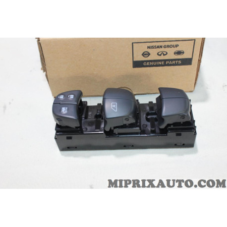 Platine boutons commande leve vitre electrique Nissan Infiniti original OEM 254015SH0A 25401-5SH0A 