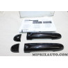 Kit 4 couvercles couvre poignée de porte Nissan Infiniti original OEM KE6051K052BK KE605-1K052-BK
