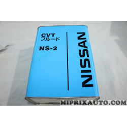 Bidon 4L 4 litres huile de transmission CVT NS-2 Nissan Infiniti original OEM KLE520000403 KLE52-00004-03 