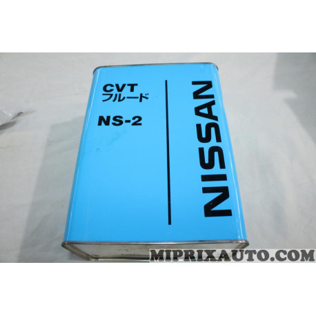 Bidon 4L 4 litres huile de transmission CVT NS-2 Nissan Infiniti original OEM KLE520000403 KLE52-00004-03 