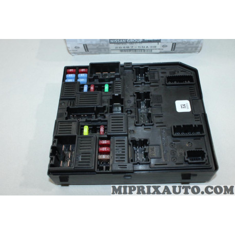Boitier porte fusibles electrique Nissan Infiniti original OEM 284B75NA3B 284B7-5NA3B pour nissan X-trail Xtrail de 2017 à 2020 