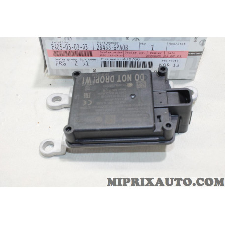 Module centrale capteur de radar de distance Nissan Infiniti original OEM 284386PA0B 28438-6PA0B pour nissan juke F16 