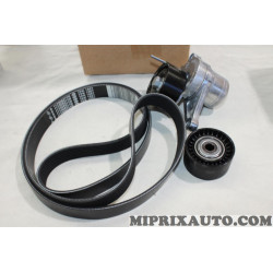 Kit courroie accessoire 6PK1667 + galets tendeur + enrouleur Nissan Infiniti original OEM 1172000Q6B 11720-00Q6B pour renault 