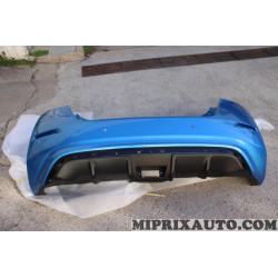 Parechocs arriere peint bleu (rayures légère mais apparente) Nissan Infiniti original OEM 620225SR5A 62022-5SR5A pour nissan 