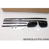 Kit Black city jeu 2 calottes coque retroviseur + jeu 4 baguettes moulures porte Nissan Infiniti original OEM KE6001H005BK