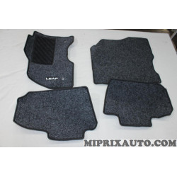 Jeu 4 tapis de sol sur mesure avant + arriere Nissan Infiniti original OEM KE7453NL20 KE745-3NL20 pour nissan leaf (un peu 