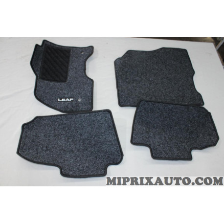 Jeu 4 tapis de sol sur mesure avant + arriere Nissan Infiniti original OEM KE7453NL20 KE745-3NL20 pour nissan leaf (un peu 
