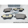 Jeu 4 plaquettes de frein Nissan Infiniti original OEM D1060BH40A D1060-BH40A