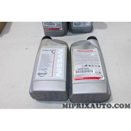 1 Bidon 1L 1 litre huile AT-matic J fluid boite de vitesses transmission automatic Nissan Infiniti original OEM KE90899932 