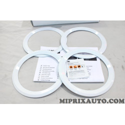 Kit 4 cerclages contour enceinte haut parleur blanc Nissan Infiniti original OEM KE6003V101WH KE600-3V101-WH pour nissan note 