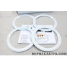 Kit 4 cerclages contour enceinte haut parleur blanc Nissan Infiniti original OEM KE6003V101WH KE600-3V101-WH pour nissan note