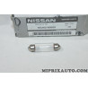 Ampoule navette lampe eclairage interieur Nissan Infiniti original OEM KE26289950 KE262-89950