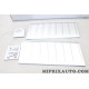 Lot 2 seuils hayon de coffre Nissan Infiniti original OEM KE9676P0001 KE967-P0001