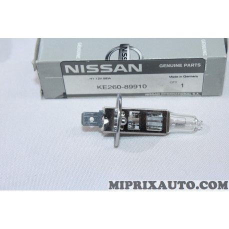 Ampoule de phare H1 Nissan Infiniti original OEM KE26089910 KE260-89910 