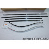 Jeu 6 baguettes moulure chrome joint leche vitre parechocs Nissan Infiniti original OEM KE6001K006 KE600-1K006 pour nissan juke