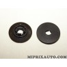 1 Bouton agrafe attache fixation tapis de sol Volkswagen Audi Skoda Seat original OEM 3C00617959B9