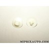 1 Agrafe attache prisonnier fixation baguette moulure Volkswagen Audi Skoda Seat original OEM 2E0853139A