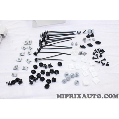 Kit agrafes attache fixation parechocs Nissan Infiniti original OEM KE9804E100 KE980-4E100 