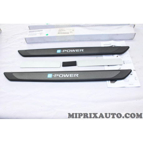 Jeu 2 seuils de porte retroeclairés epower Nissan Infiniti original OEM KE9676U544 KE967-6U544 pour nissan qashqai J12 