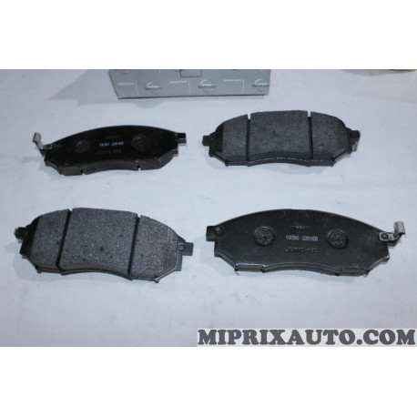 Jeu 4 plaquettes de frein Nissan Infiniti original OEM D10605X00A D1060-5X00A 