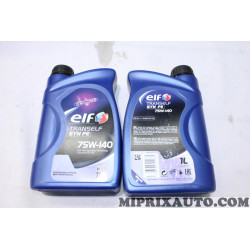 1 Bidon 1L 1 litre huile de transmission tranself syn FE 75W-140 API GL 5 scania ELF Nissan Infiniti original OEM 463237 
