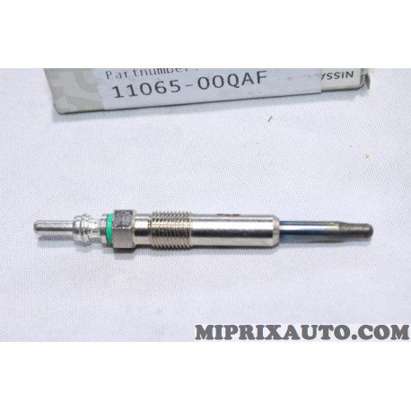 Bougie de prechauffe Nissan Infiniti original OEM 1106500QAF 11065-00QAF 