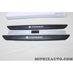 Lot 2 seuils de porte retroeclairés epower Nissan Infiniti original OEM KE9676U544 KE967-6U544 pour nissan qashqai J12 
