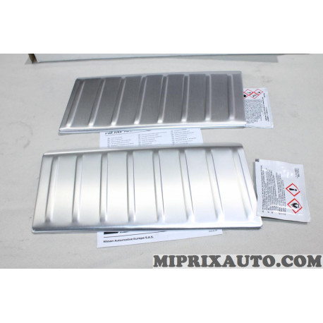 Lot 2 seuils de hayon de coffre Nissan Infiniti original OEM KE9676P0001 KE967-P0001 