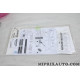 Film de protection ecran Nissan Infiniti original OEM KB5376U50B KB537-6U50B