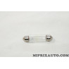 Lot 12 ampoules navette lampe plafonnier Nissan Infiniti original OEM 1106500Q0S 11065-00Q0S