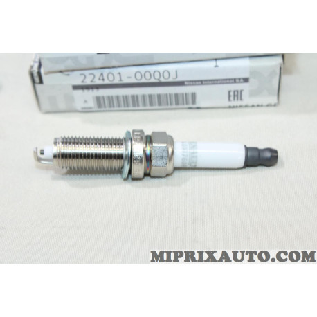 Lot 4 bougies allumage Nissan Infiniti original OEM 2240100Q0J 22401-00Q0J 