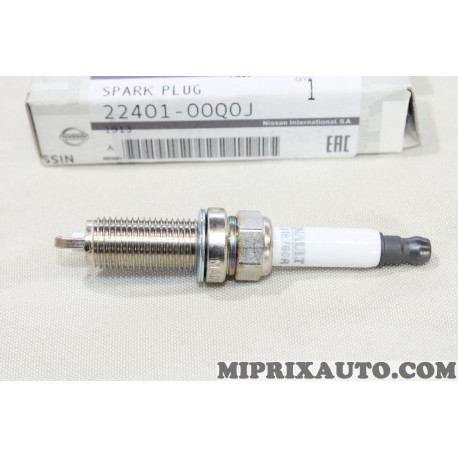 Lot 2 bougies allumage Nissan Infiniti original OEM 2240100Q0J 22401-00Q0J 