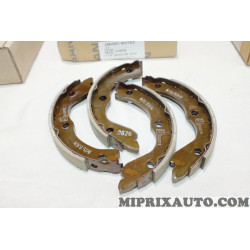 Jeu 4 machoires de frein Nissan Infiniti original OEM D40608H725 D4060-8H725 