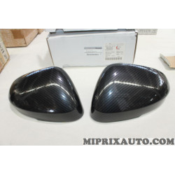 Jeu 2 coques de retroviseur avant type carbon Nissan Infiniti original OEM KE9606P01C KE960-6P01C pour nissan juke type F16 