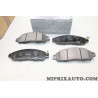 Jeu 4 plaquettes de frein Nissan Infiniti original OEM D10605TA0A D1060-5TA0A