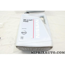 Bidon 5L 5 litres huile NS-2 CVT fluid transmission boite de vitesses automatique Nissan Infiniti original OEM KE90999945 