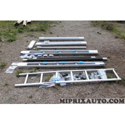 Pack galerie de toit aluminium 400cm avec échelle et rouleau Alurack Prime design Nissan Infiniti original OEM 4613 ARH-6 