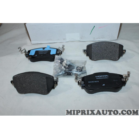 Jeu 4 plaquettes de frein Fiat Lancia Alfa Romeo original OEM 77368941 