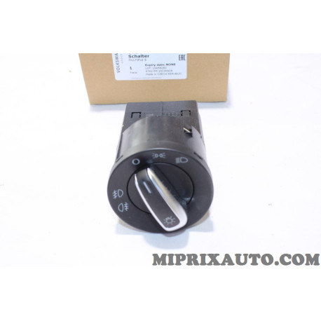 Bouton commande de phare Volkswagen Audi Skoda Seat original OEM 6R0941531G APV 